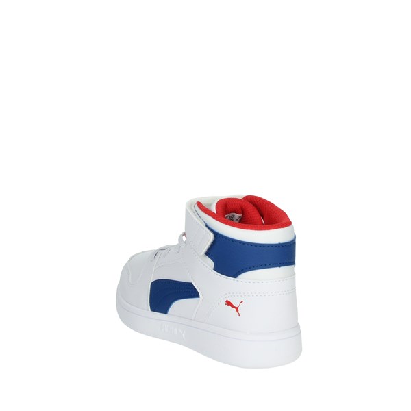 Puma Shoes Sneakers White/Light-blue 370488