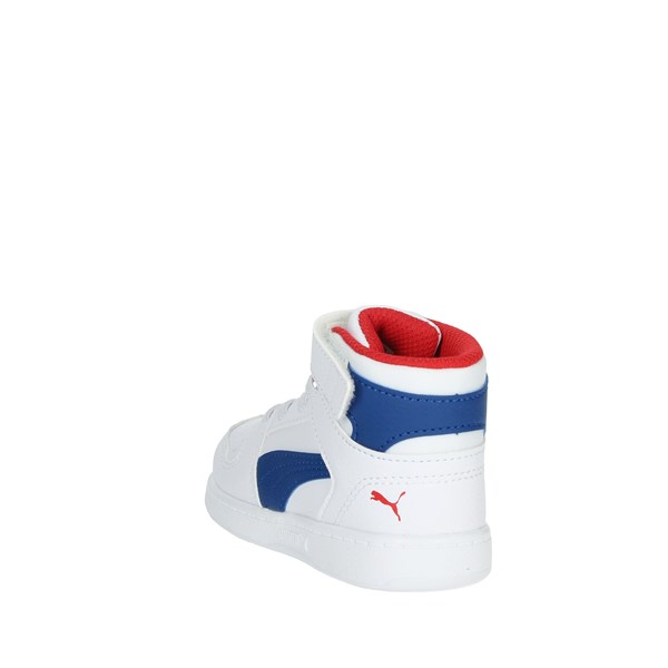 Puma Shoes Sneakers White/Light-blue 370489