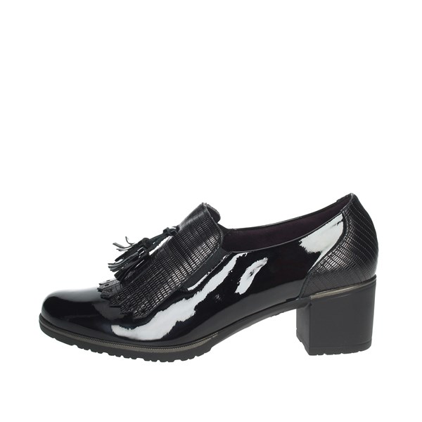 Pitillos Shoes Moccasin Black 1035