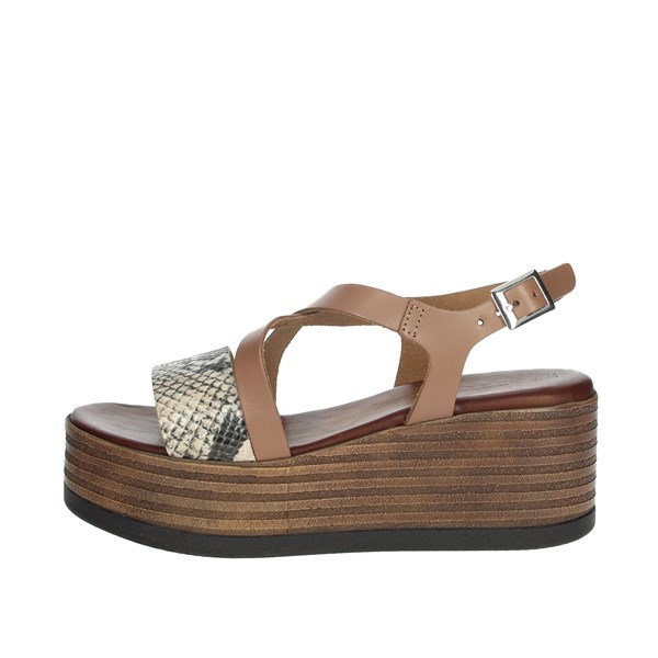 Pregunta Shoes Sandal Brown leather IBG5129-VD