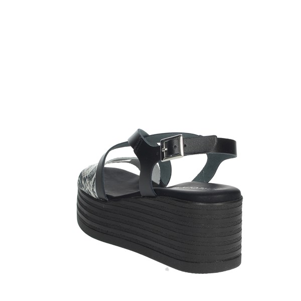 Pregunta Shoes Platform Sandals Black IBG5129-VD