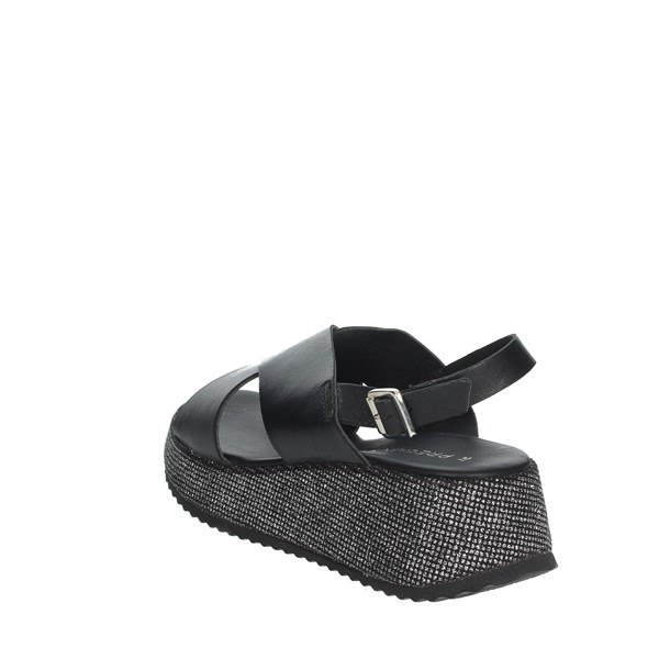 Pregunta Shoes Platform Sandals Black IBH7138