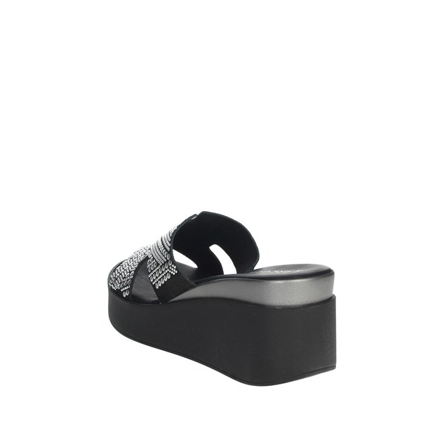 Pregunta Shoes Platform Slippers Black IBG5126-CV