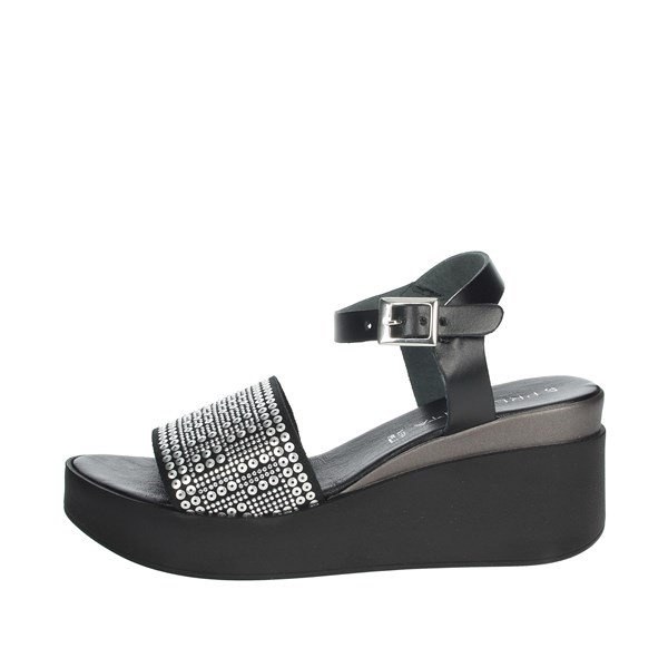 Pregunta Shoes Platform Sandals Black CB45418VC