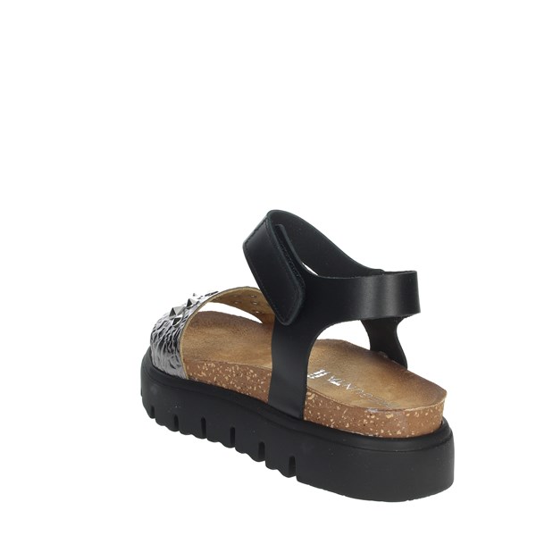 Pregunta Shoes Flat Sandals Black CB115460