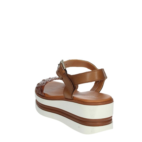 Pregunta Shoes Sandal Brown leather PQ6605000