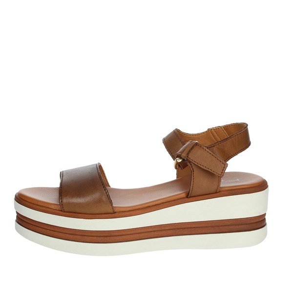 Pregunta Shoes Sandal Brown leather PQ6603661