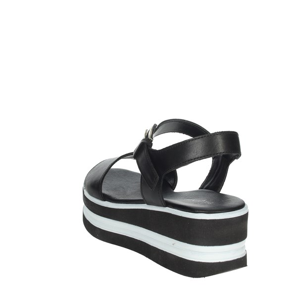 Pregunta Shoes Platform Sandals Black PQ6603661