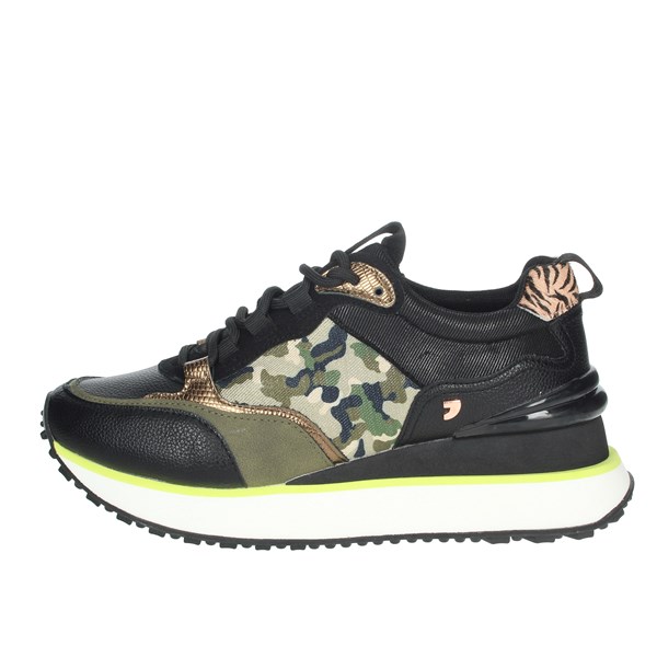Gioseppo Shoes Sneakers Black/Dark Green 64359