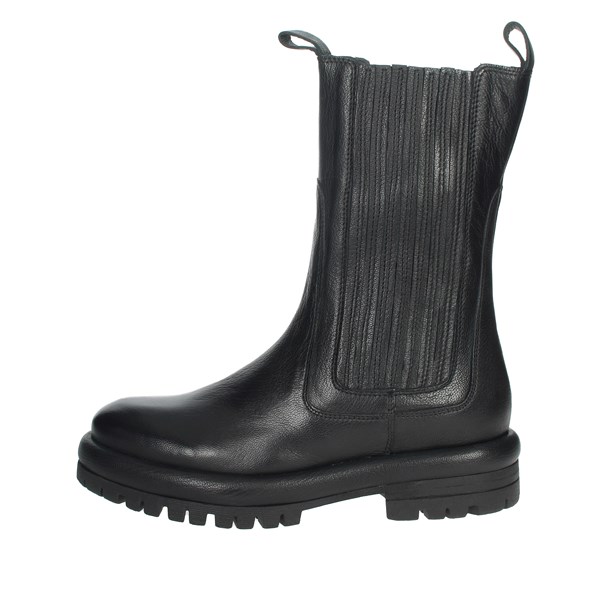 Paola Ferri Shoes Ankle Boots Black D7528