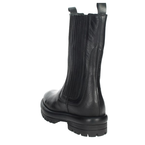 Paola Ferri Shoes Ankle Boots Black D7528
