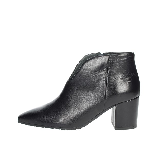 Paola Ferri Shoes Ankle Boots Black D7542