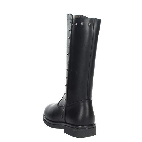Asso Shoes Boots Black AG-12583