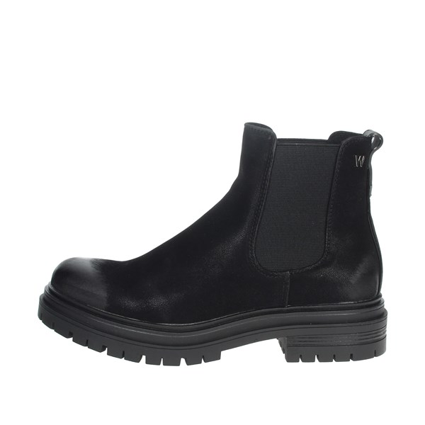 Wrangler Shoes Low Ankle Boots Black WL12615A