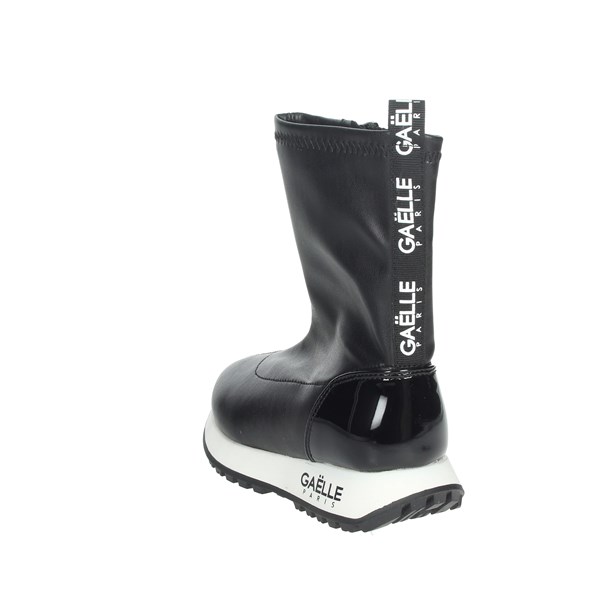 Gaelle Paris Shoes Ankle Boots Black G-1211