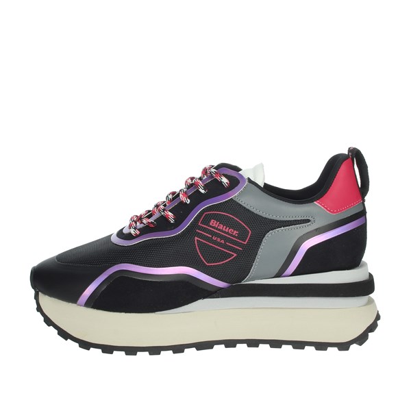 Blauer Shoes Sneakers Black/Fuchsia MABEL02