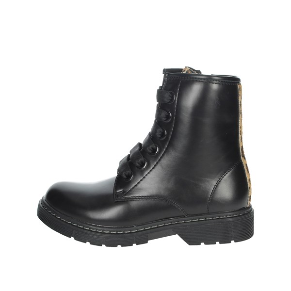 4us Paciotti Shoes Boots Black 4U-032