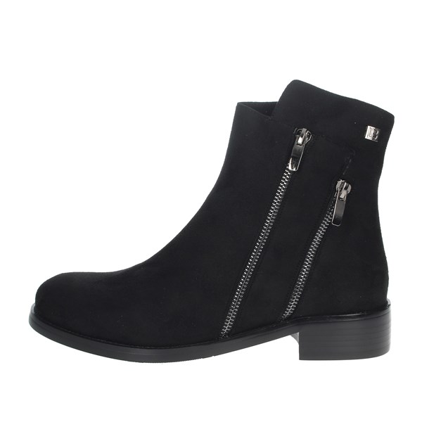 Laura Biagiotti Shoes Low Ankle Boots Black 7045