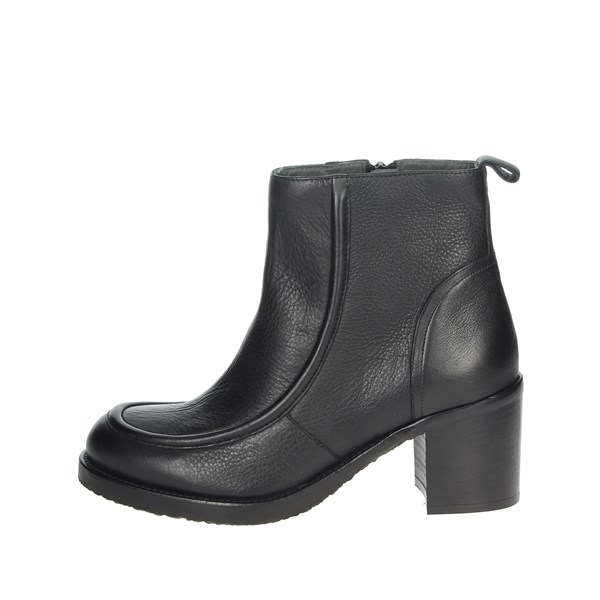 Paola Ferri Shoes Ankle Boots Black D7533