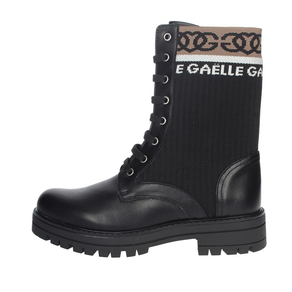 Gaelle Paris Shoes Boots Black G-1161