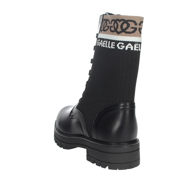 Gaelle Paris Shoes Boots Black G-1161