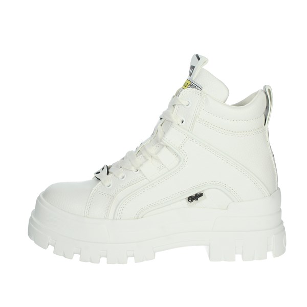 Buffalo Shoes Boots White ASPHA NC MID