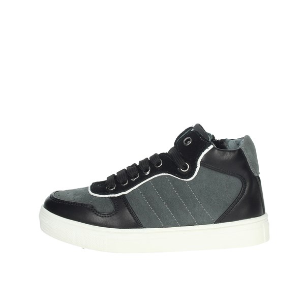 4us Paciotti Shoes Sneakers Black/Grey 4U-080