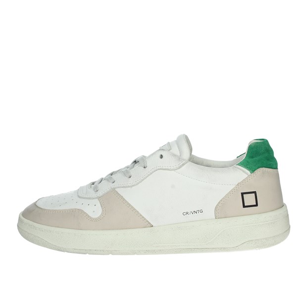 D.a.t.e. Shoes Sneakers White/Green CAMP-COURT 35