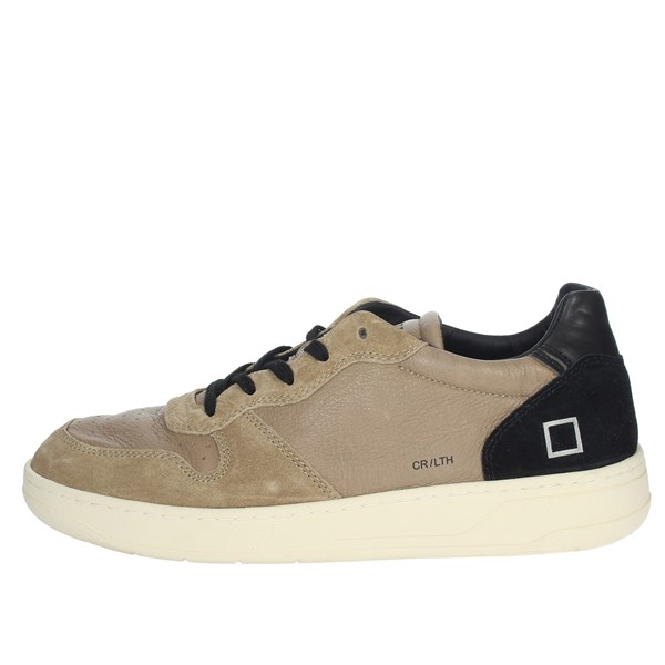 D.a.t.e. Shoes Sneakers Brown leather CAMP-COURT 26