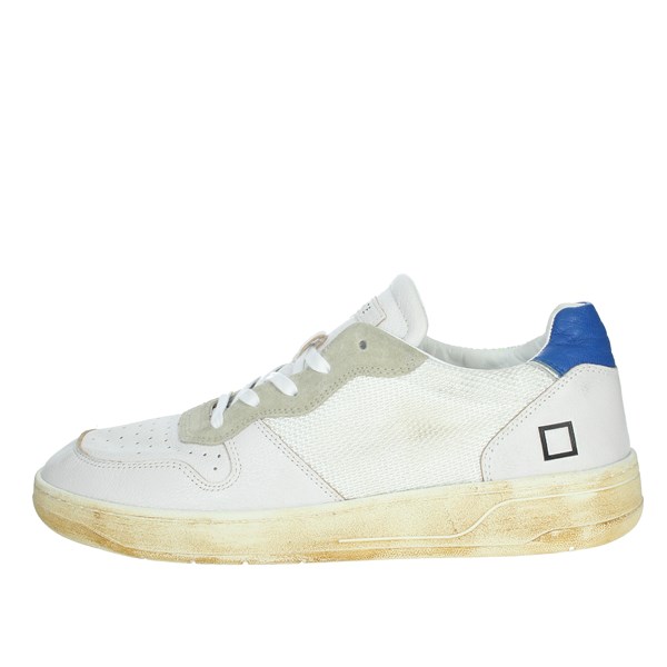 D.a.t.e. Shoes Sneakers White/Light-blue CAMP-COURT 18