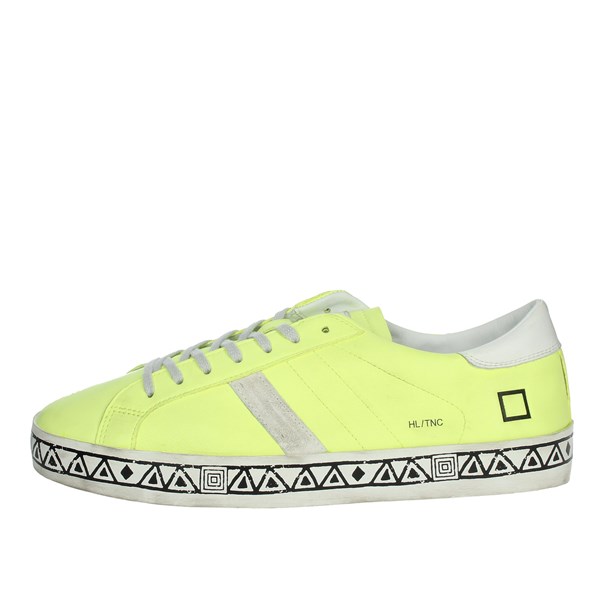 D.a.t.e. Shoes Sneakers Yellow-Fluo CAMP-HILL 15