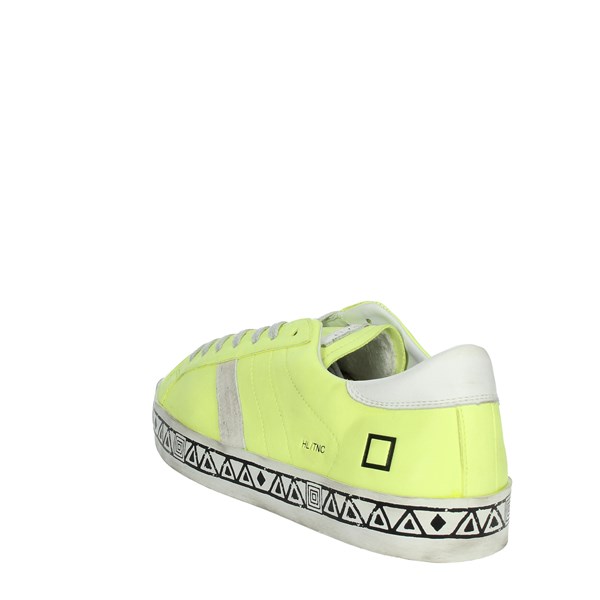 D.a.t.e. Shoes Sneakers Yellow-Fluo CAMP-HILL 15