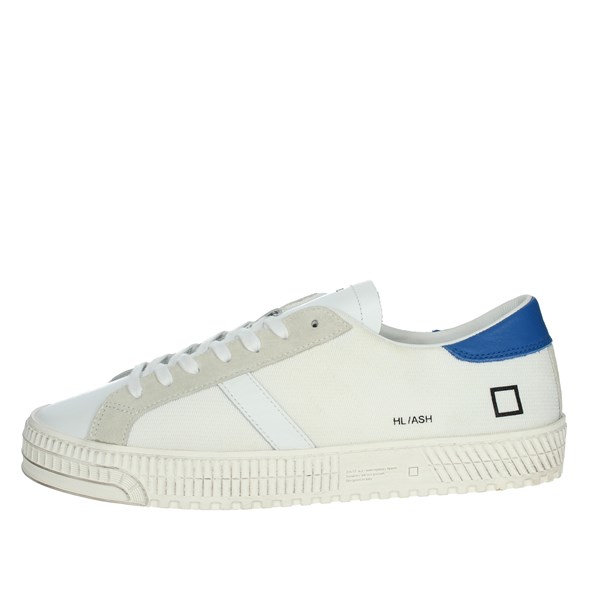 D.a.t.e. Shoes Sneakers White/Light-blue CAMP-HILL 10