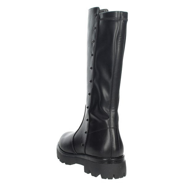 Asso Shoes Boots Black AG-12603