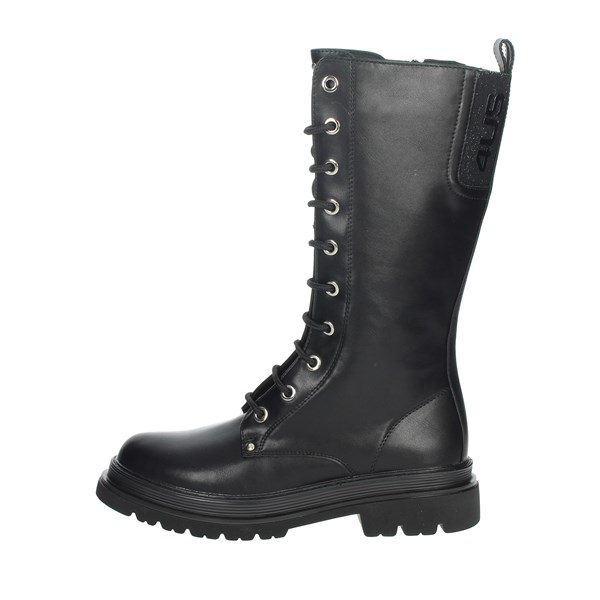 4us Paciotti Shoes Boots Black 4U-054