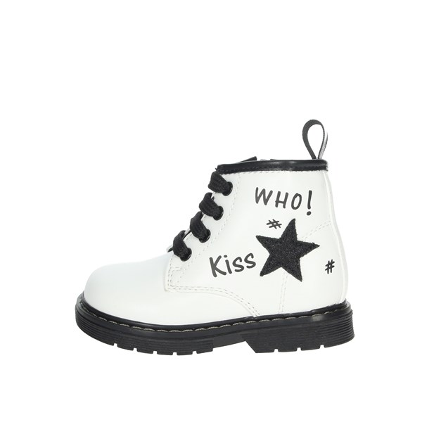 Asso Shoes Boots White AG-12721