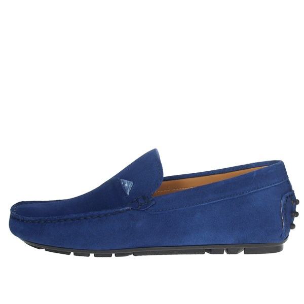 Herman Scott Shoes Moccasin Light blue 014
