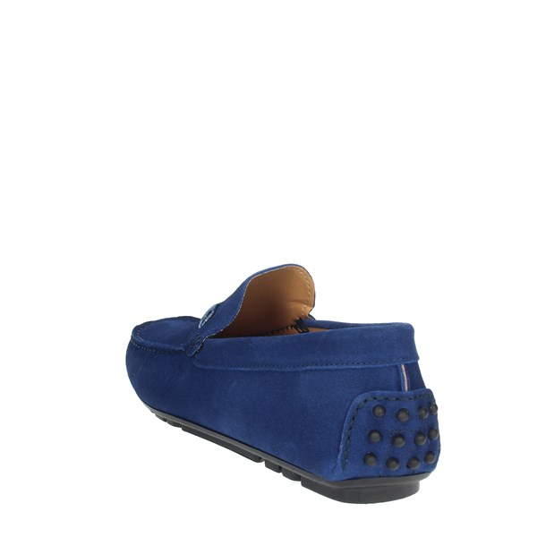 Herman Scott Shoes Moccasin Light blue 014