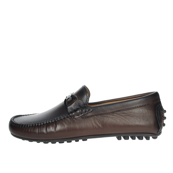 Gino Tagli Shoes Moccasin Brown 110