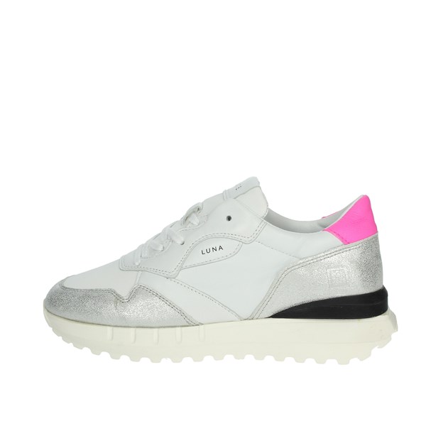 D.a.t.e. Shoes Sneakers White/Fuchsia CAMP-LUNA 105