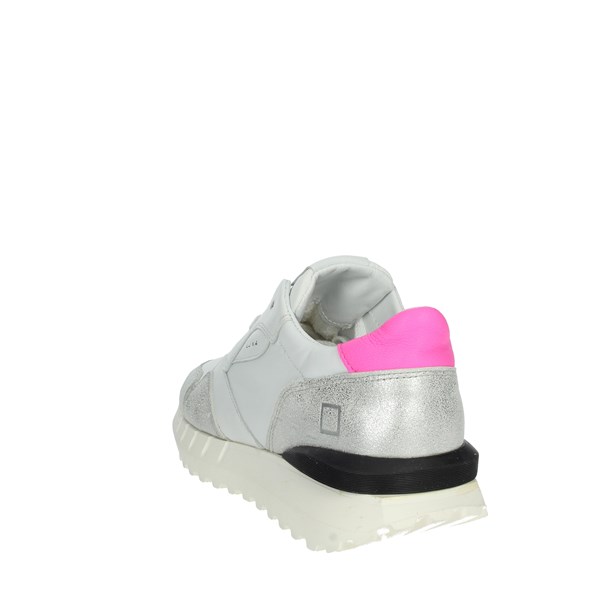 D.a.t.e. Shoes Sneakers White/Fuchsia CAMP-LUNA 105