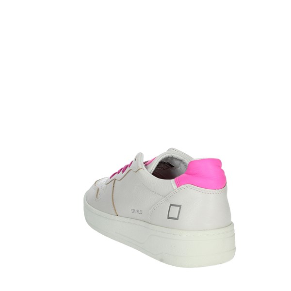 D.a.t.e. Shoes Sneakers White/Fuchsia CAMP-COURT 118