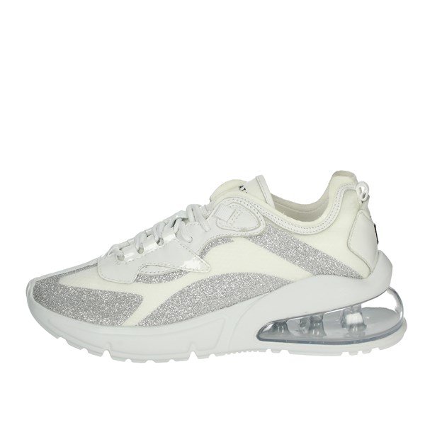 D.a.t.e. Shoes Sneakers White/Silver CAMP-AURA 134