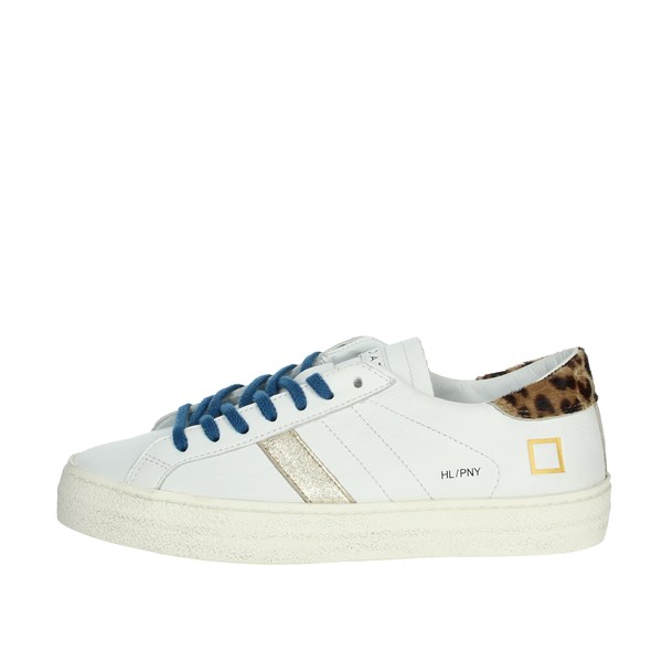 D.a.t.e. Shoes Sneakers White/Gold C.A.M.P.86