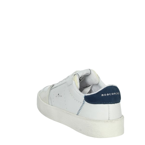 Moa Concept Shoes Sneakers White/Blue MF1127CO