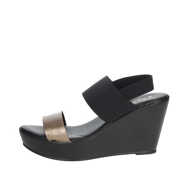 Cinzia Soft Shoes Sandal Black ME2497-ED