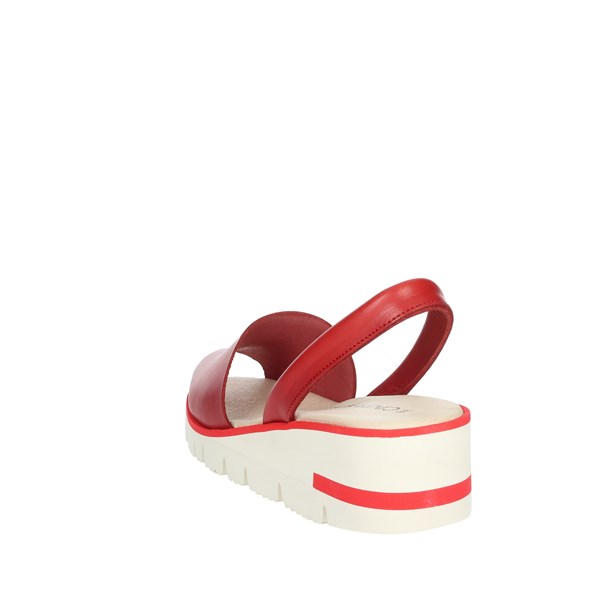 Cinzia Soft Shoes Sandal Red PEU9165
