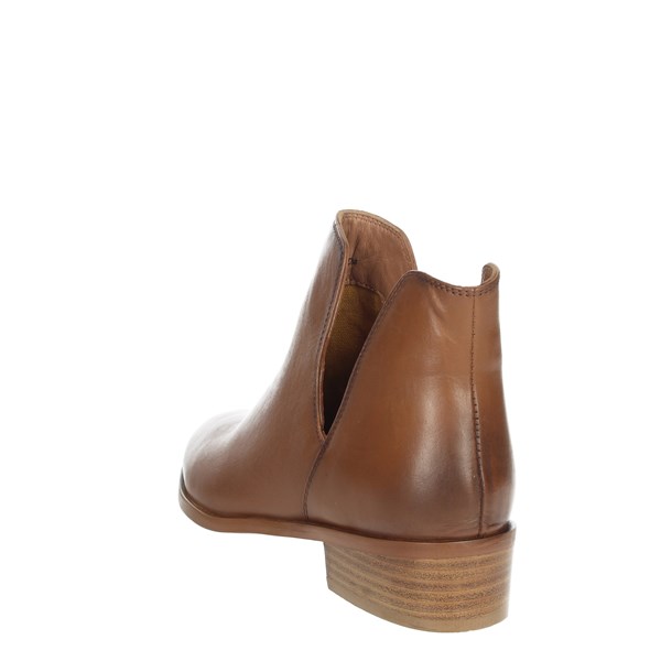 Pregunta Shoes Ankle Boots Brown leather CIA7601