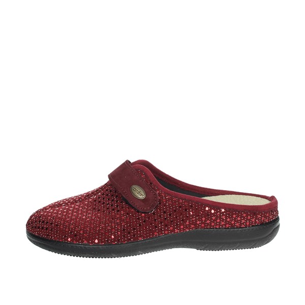 Cinzia Soft Shoes Slippers Burgundy MQ6052