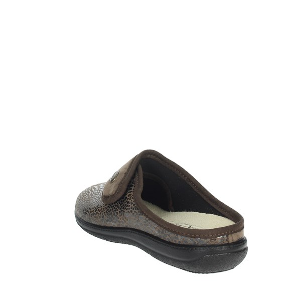 Cinzia Soft Shoes Slippers Brown Taupe MQ6036